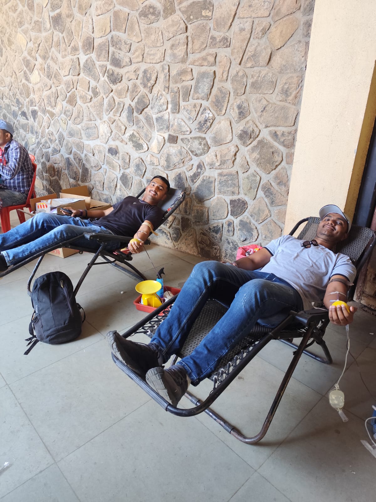 Blood Donation by NCC Cadets